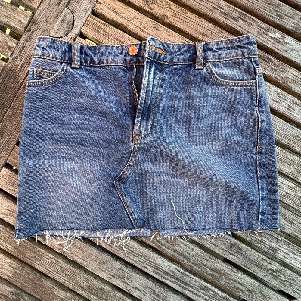 Primark Blue Mini Skirt Casual Night Out